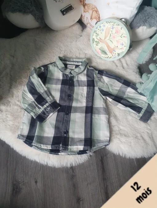 Chemise manches longues
